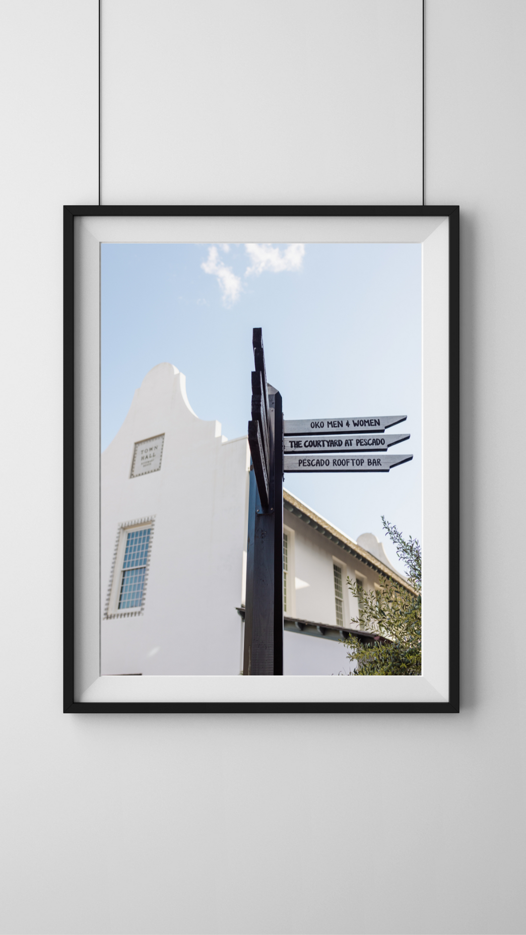 Rosemary Beach Street Sign Digital Download