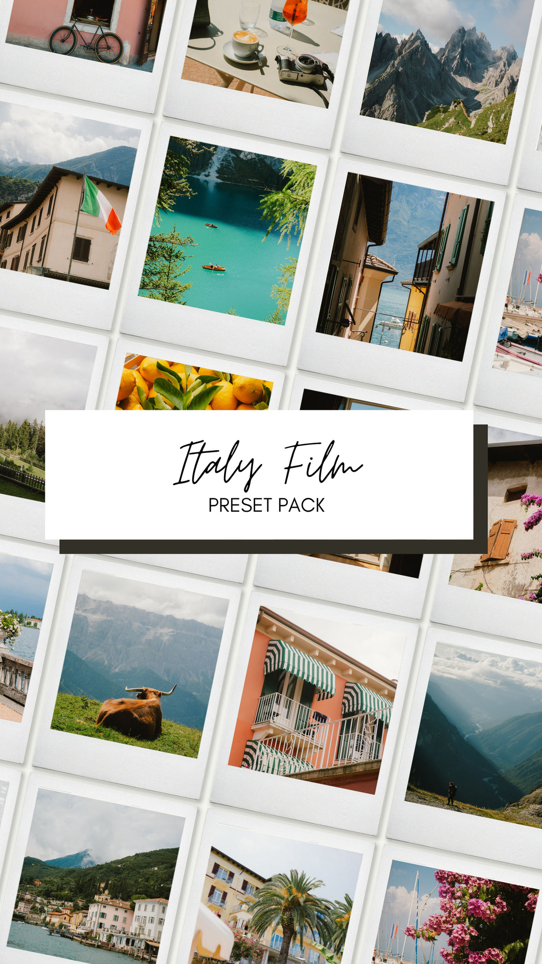 Italy Film Preset Pack